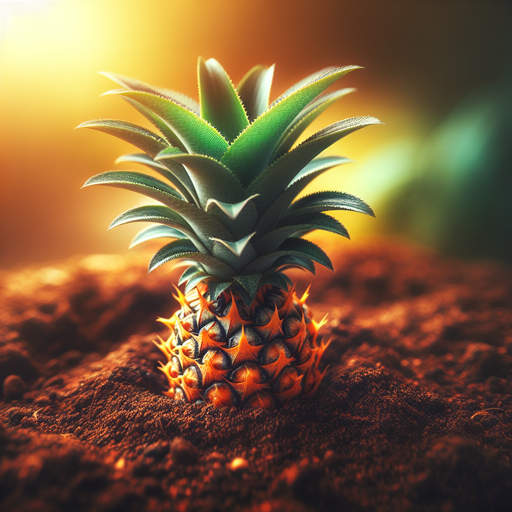 Jak rośnie ananas?