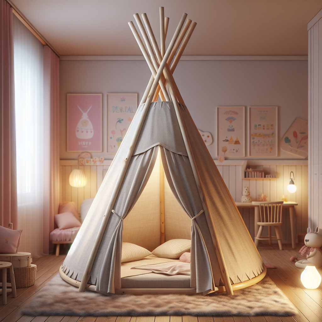 Łóżko tipi – idealne na prezent dla Twojego dziecka